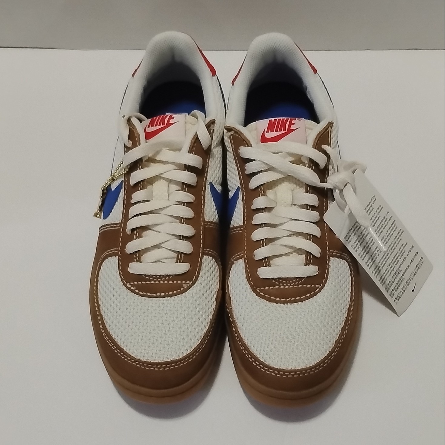 Nike Field General 82 Culture Of Football Brown Blue Red Ih4818-030 Size 8.5 M